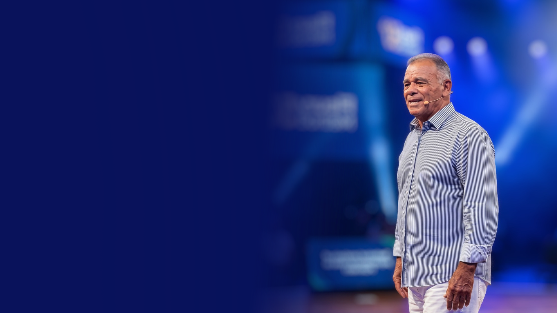 Fleury Azevedo em evento corporativo